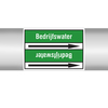 Leidingmerker-Bedrijfswater-d<70mm - groen met drager rol 33m-505st